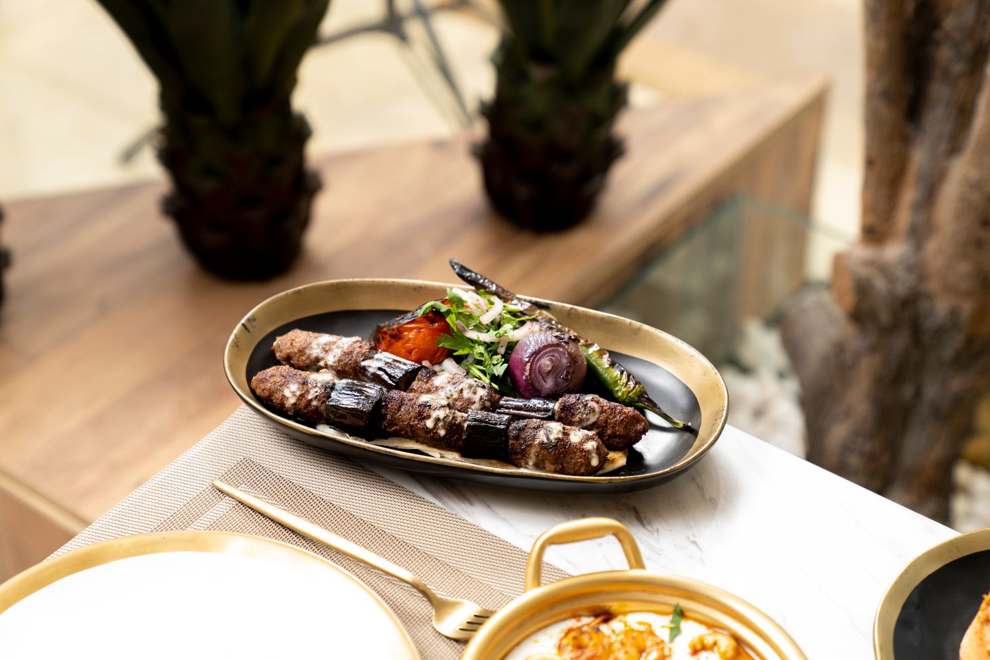 كباب بالباذنجان
