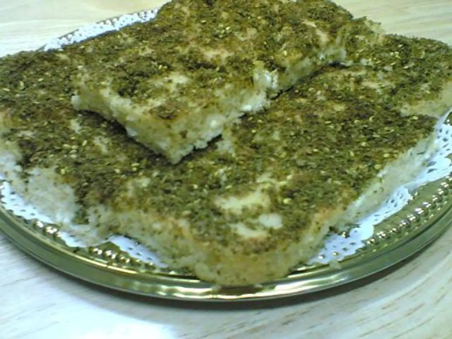 جبن سائل بالزعتر