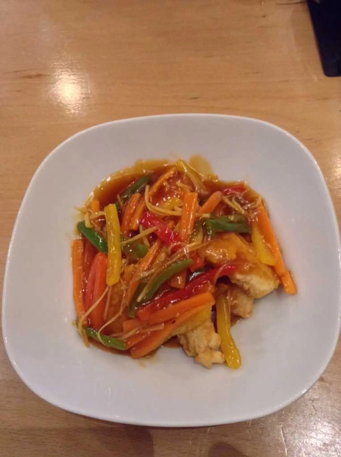 سمك حامض حلو