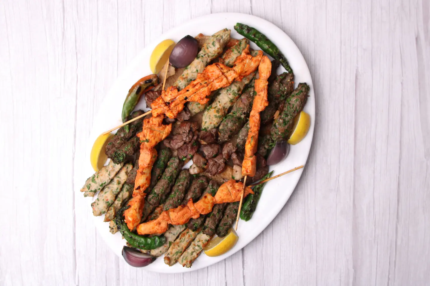 Grill Palace Dish With Rice