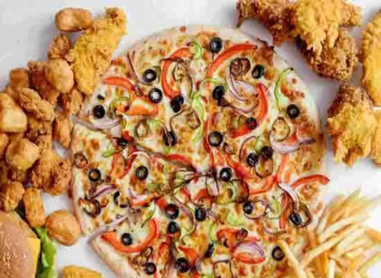 Chicken Burger Pizza