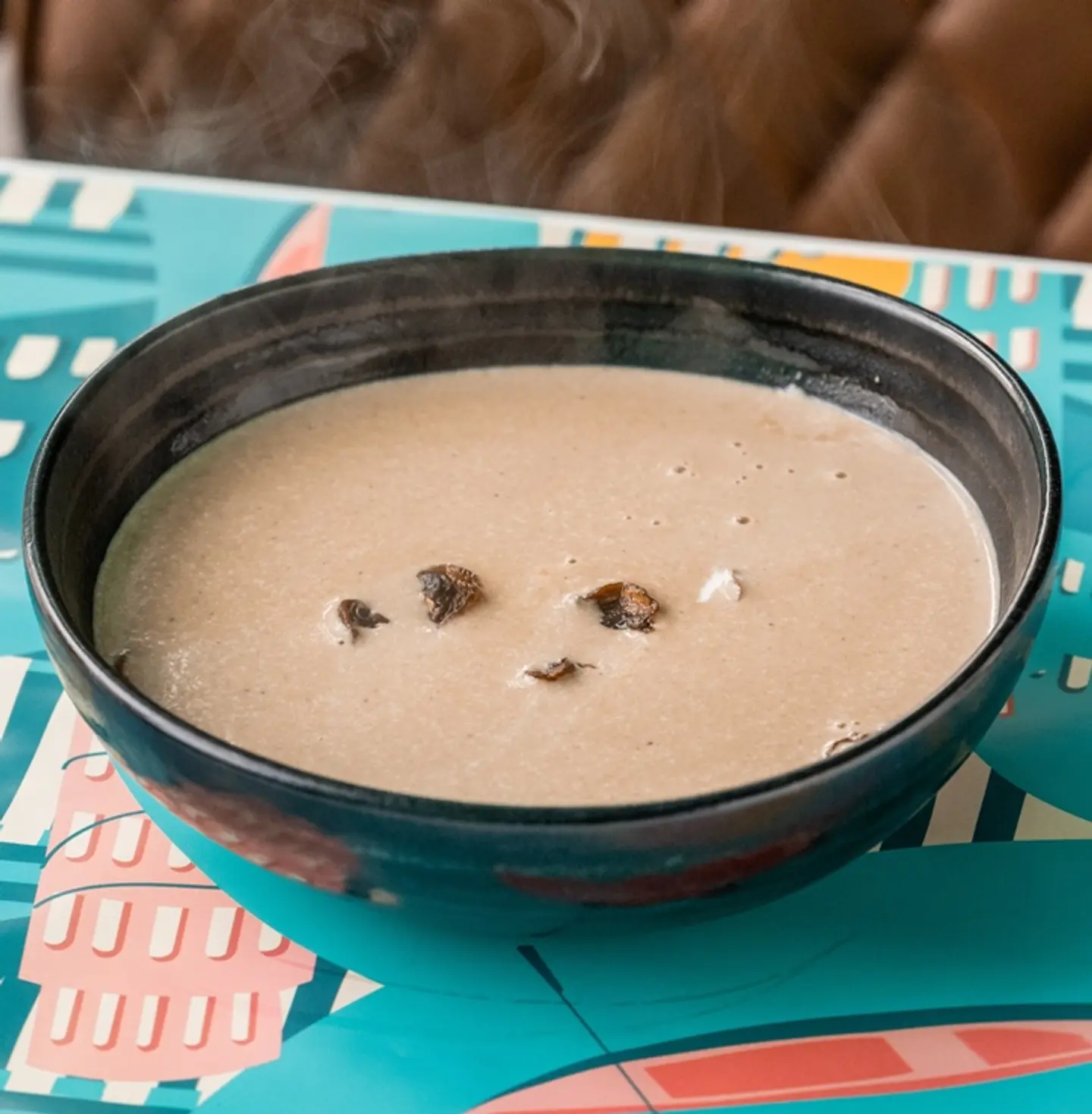 شوربة كريمة بالفطر
