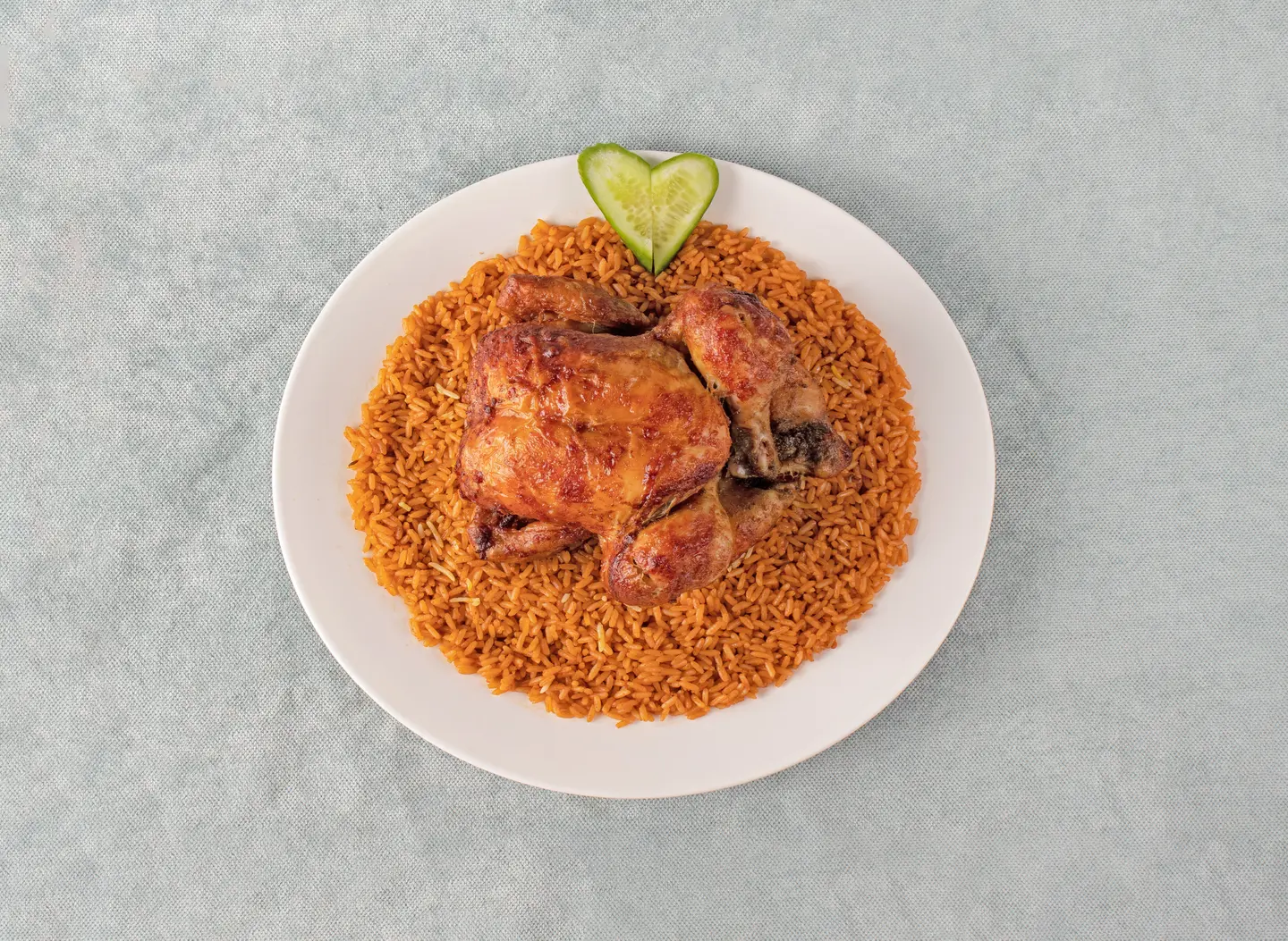 Classic Grill With Red Mezza Rice