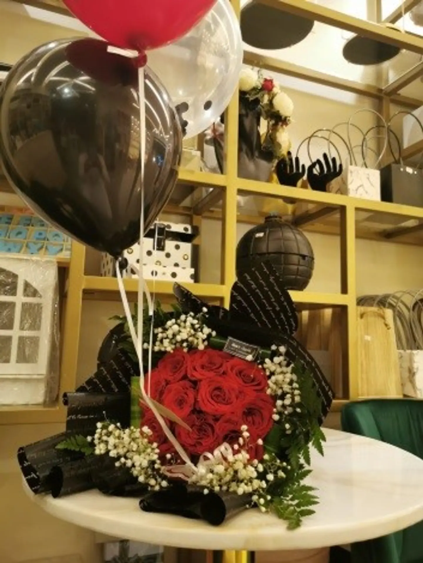 Falling Bouquet