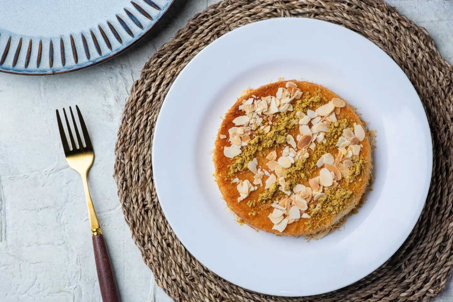 Kunafa With Cream
