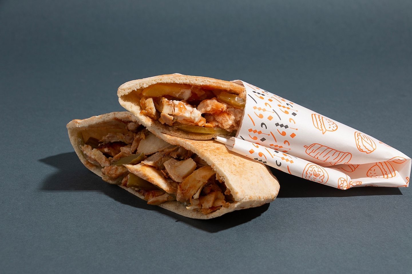 Bread Half Shawarma