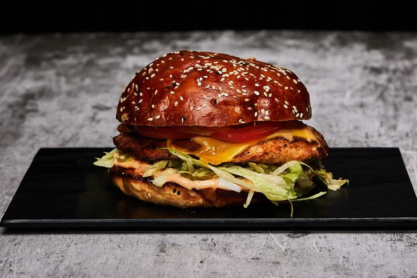 Grilled Chicken Burger