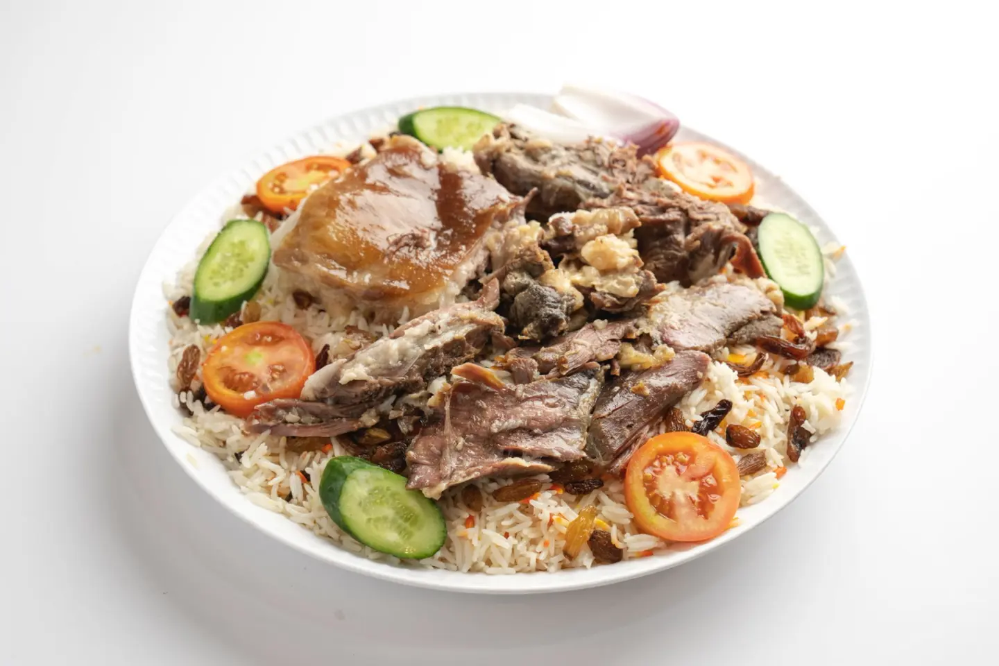 مندي لحم بدون أرز