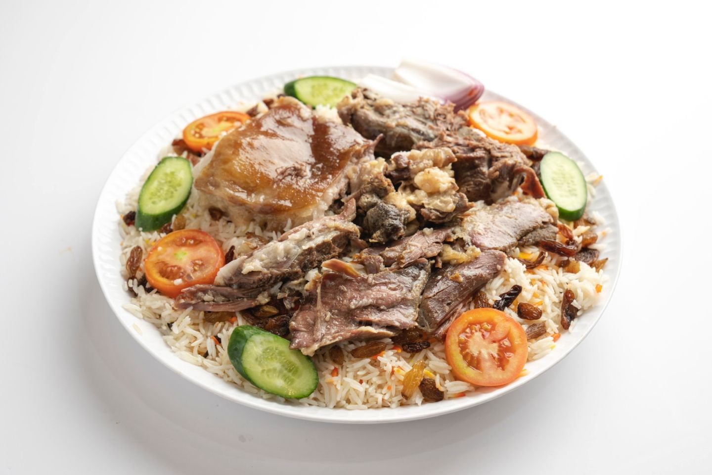 مندي لحم بدون أرز