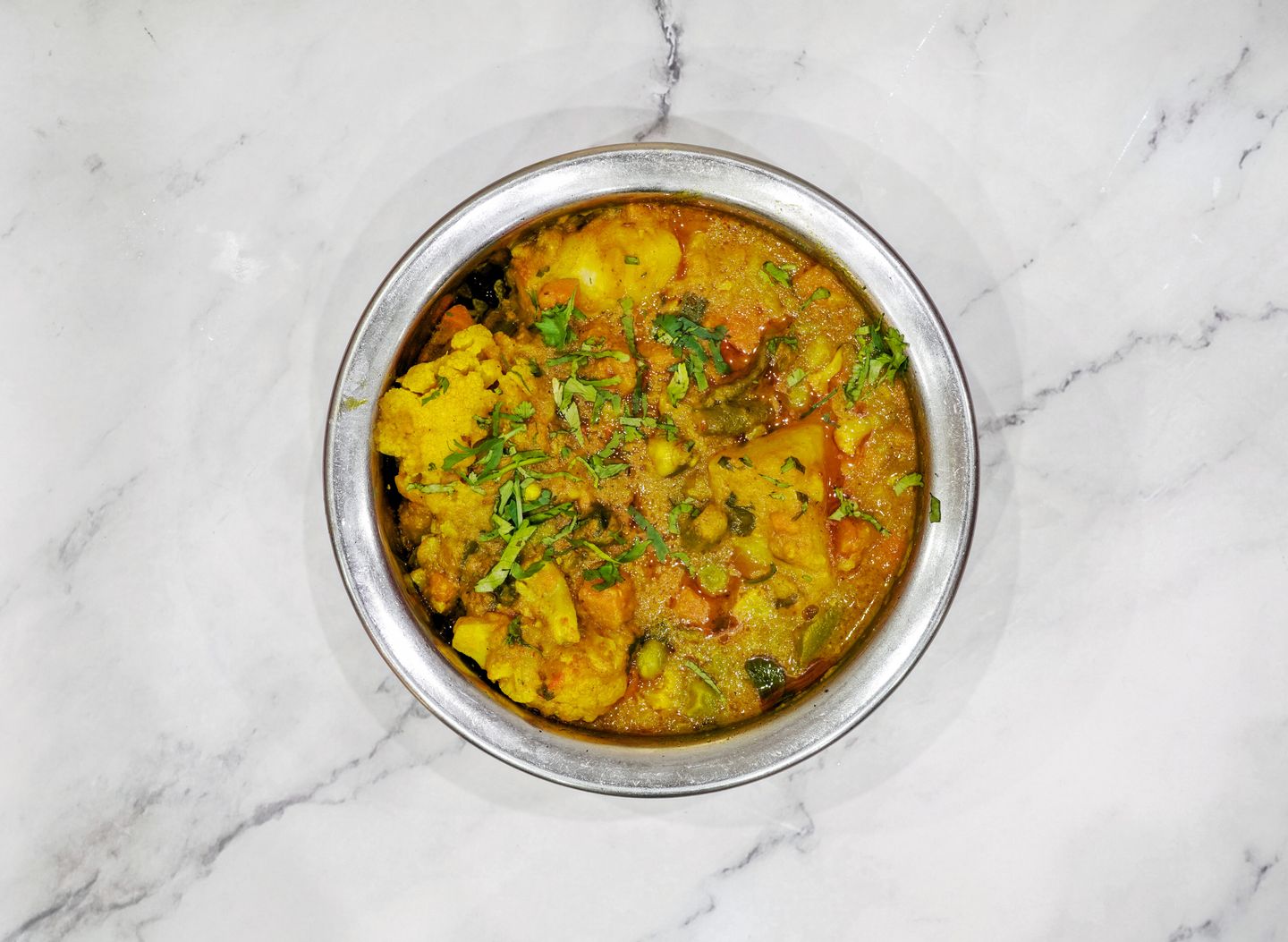 Potatoes With Cauliflower