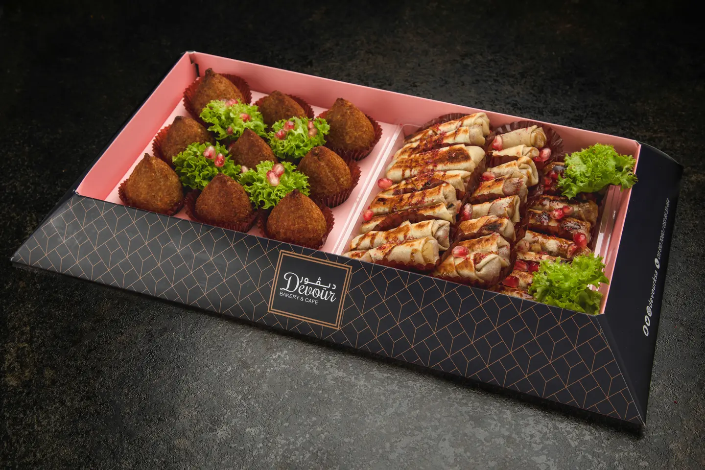 Box Devour Mix ,Kubba, Roll