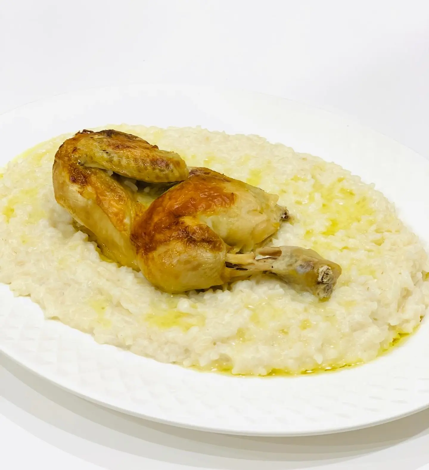 Saliq With Milk And Cream  - Half Chicken