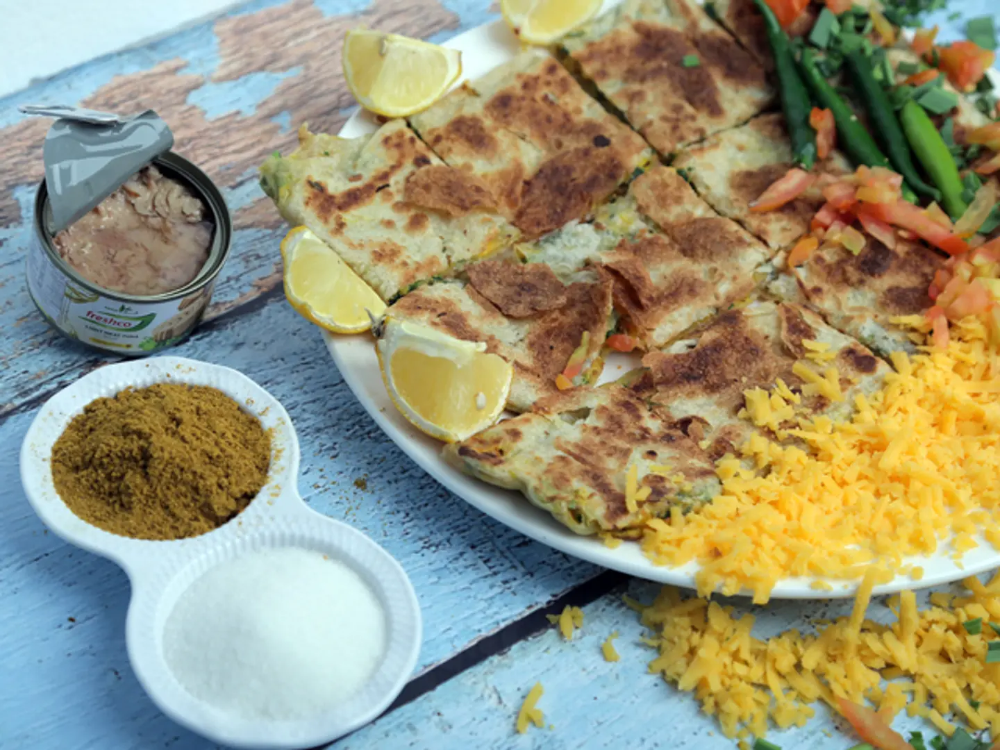 مطبق تونة شيدر