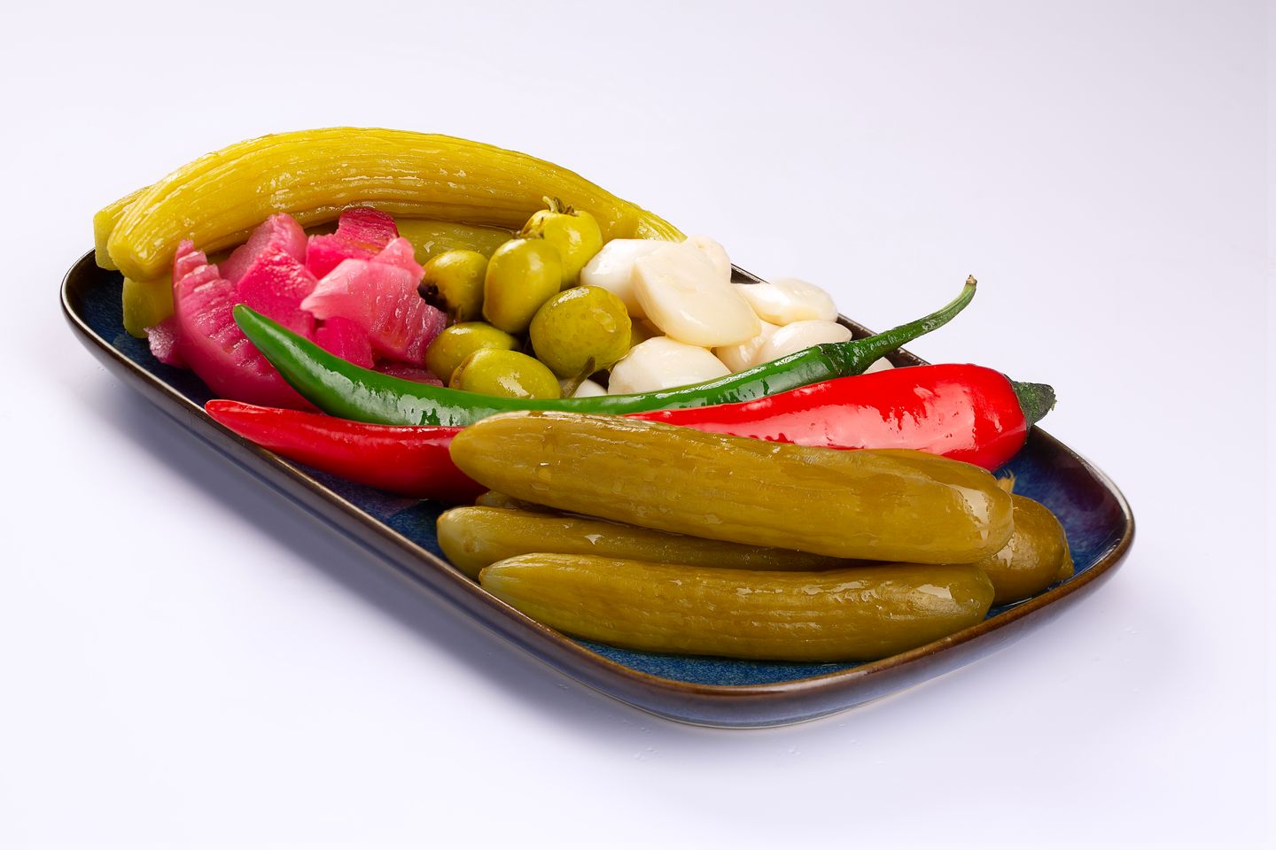 Mix Pickles Plate