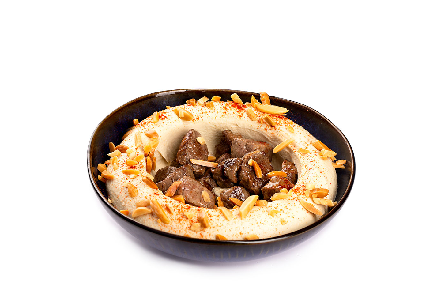 حمص مع لحمة