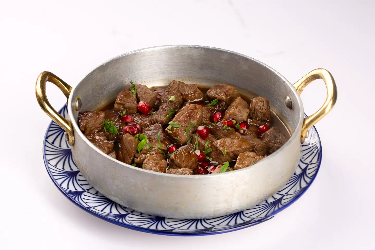 راس عصفور مع دبس الرمان