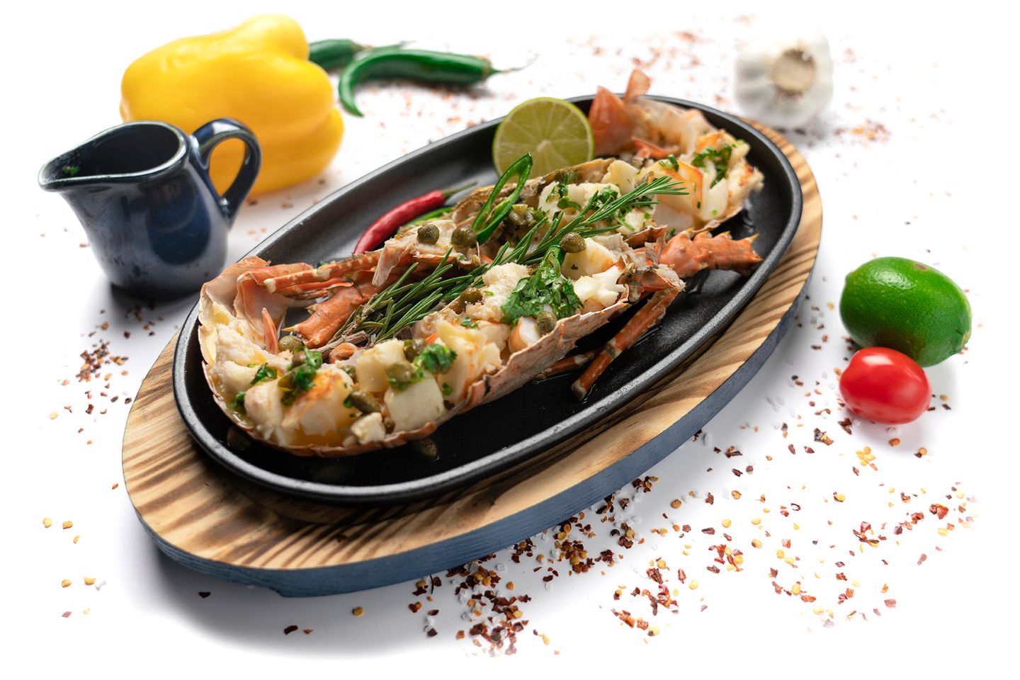 Lemon Butter Lobster (0.8 Kg)