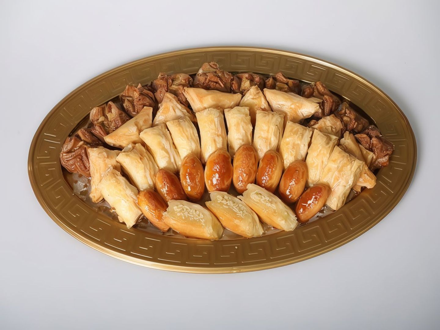 بقلاوة بيضاوي صغير