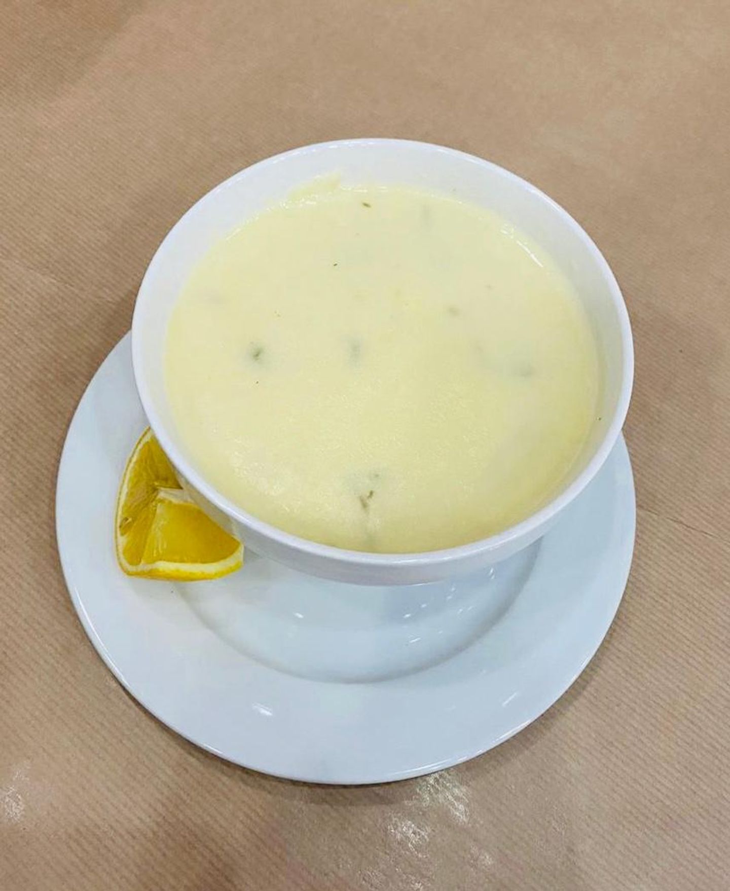 شوربة كريمة الدجاج