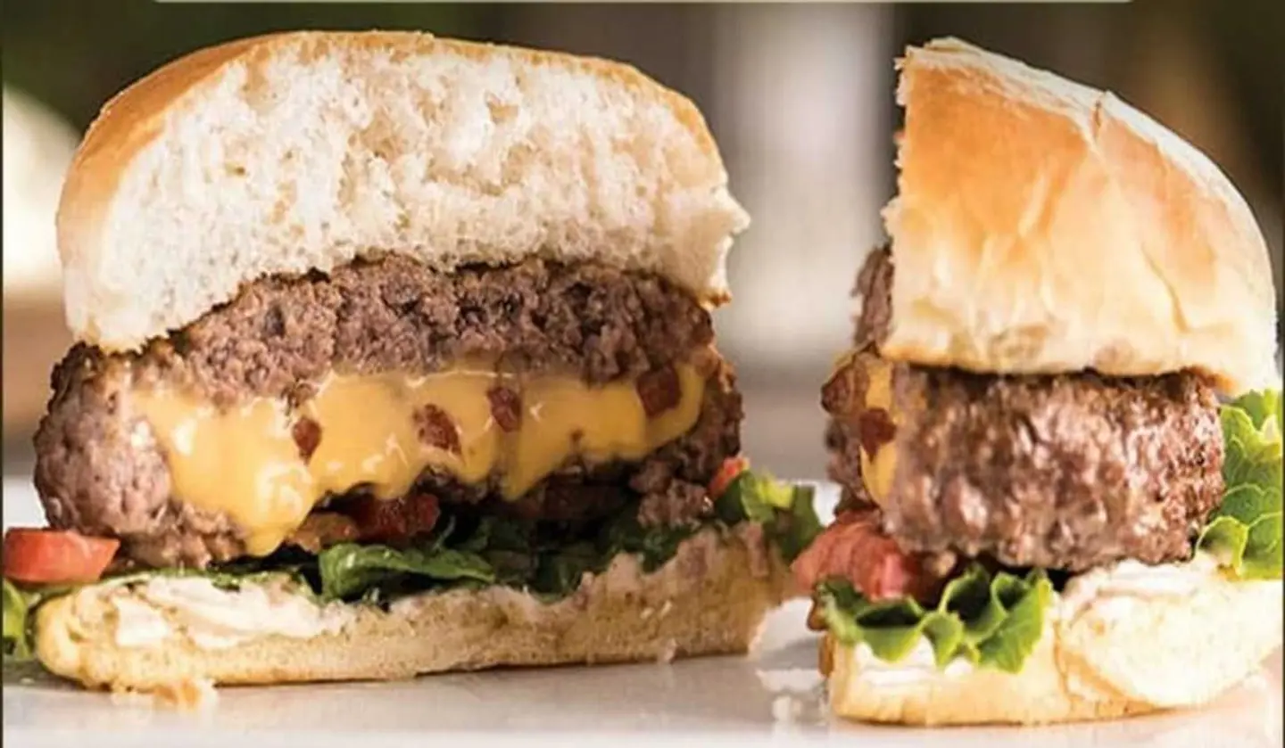 Stuffed Beef Burger