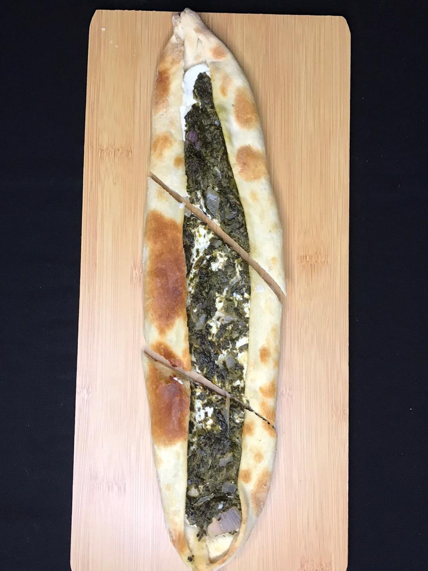 فطيرة لبنة بالسبانخ
