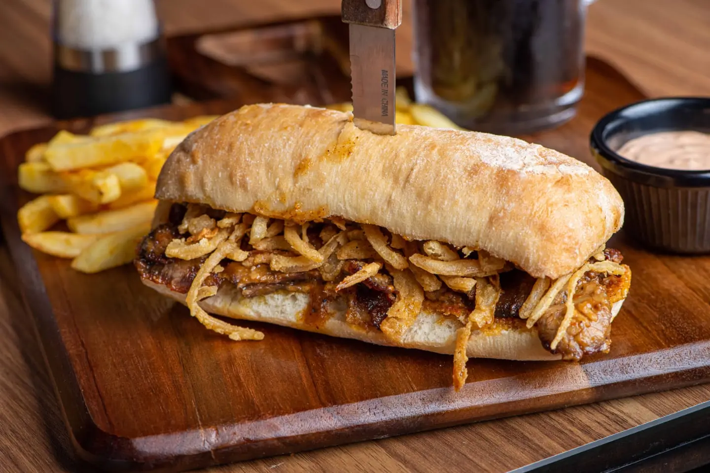 Bordelaise Steak Sandwiches