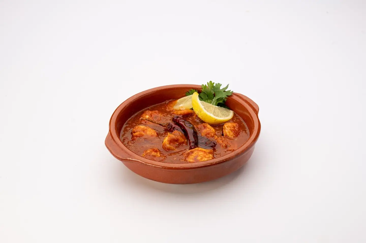 روبيان حار بزيت الزيتون