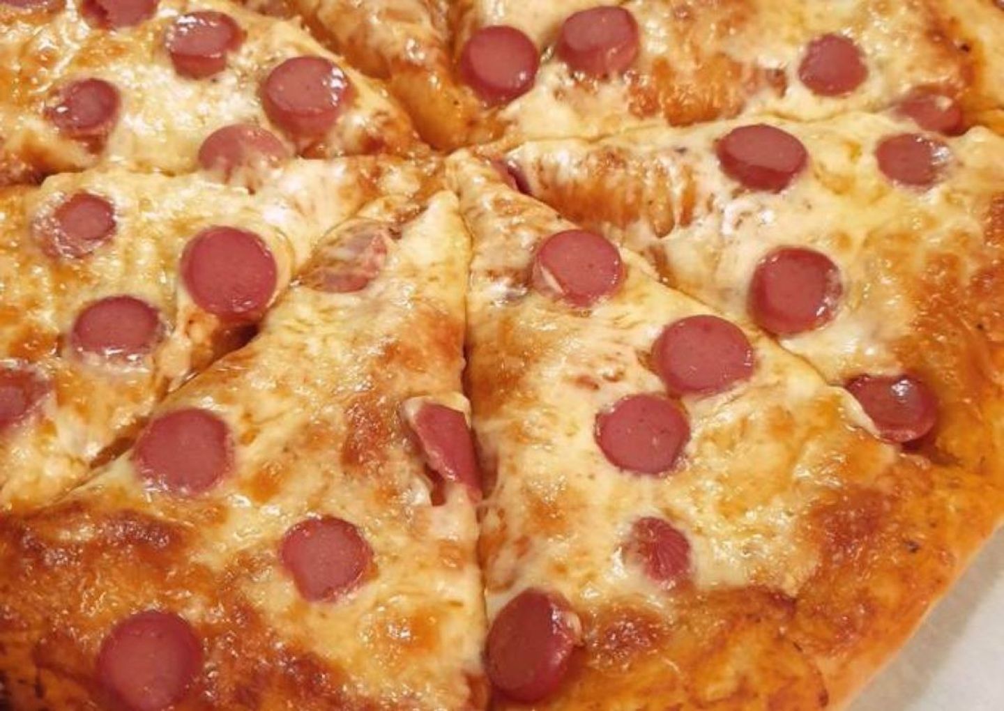 Hot Dog Pizza