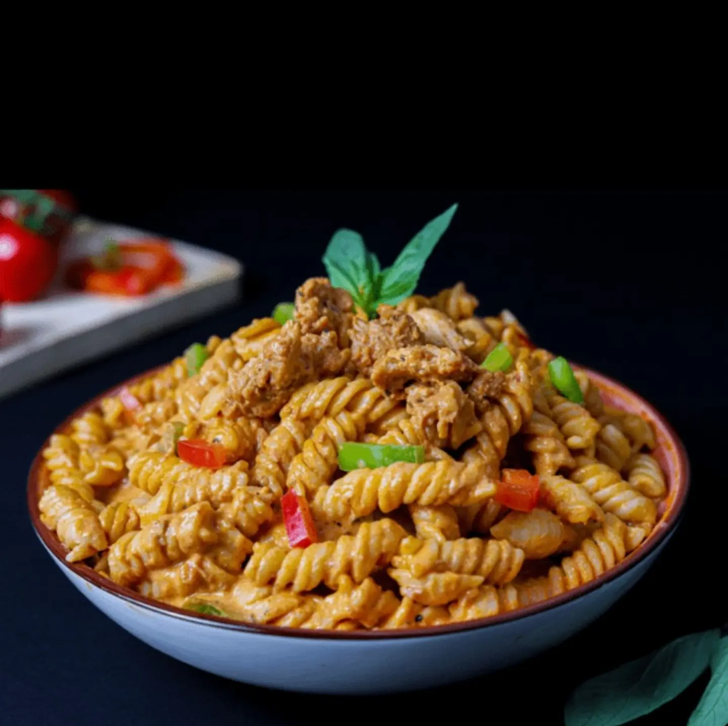 باستا حمراء دجاج