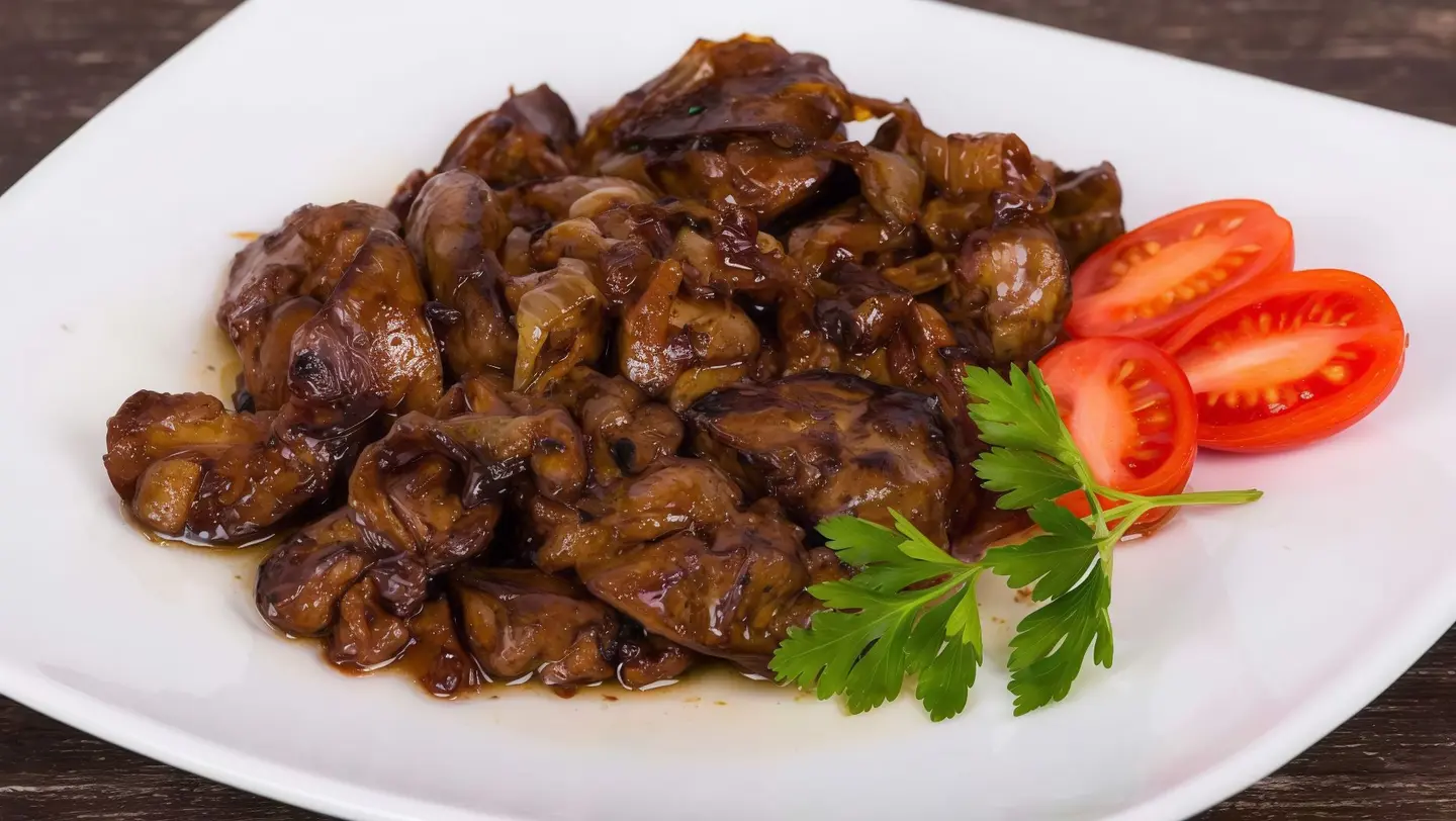 صحن كبدة دجاج
