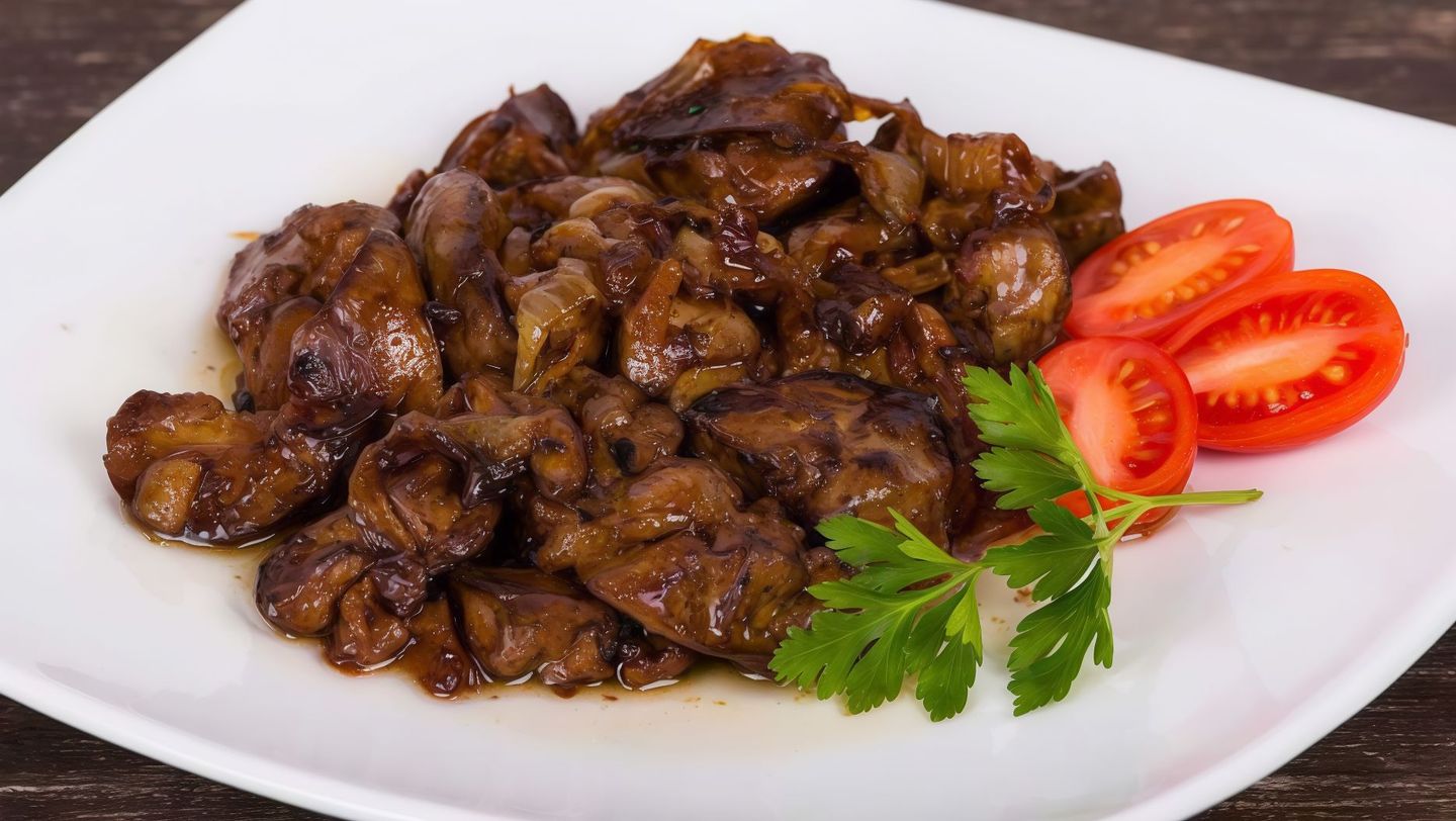 صحن كبدة دجاج