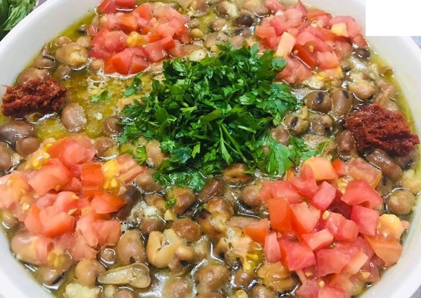 صحن فول شامي