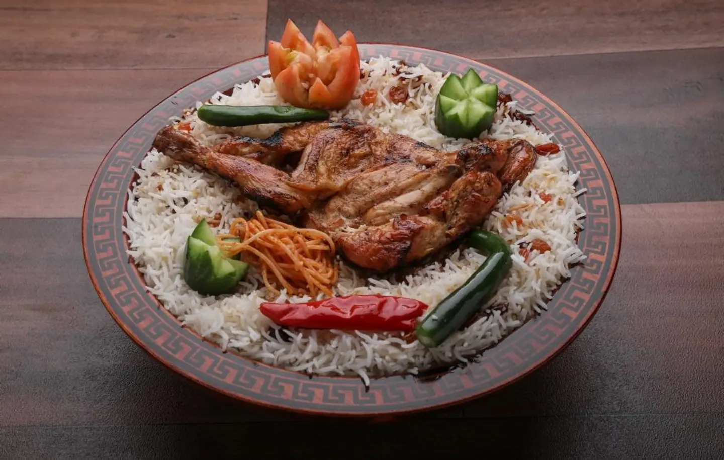 نصف دجاج مظبي