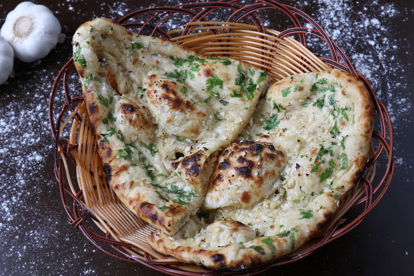 خبز ثوم نان
