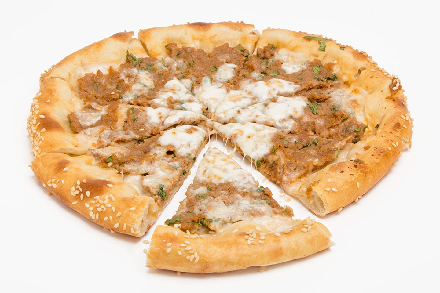 فطيرة دجاج دائري