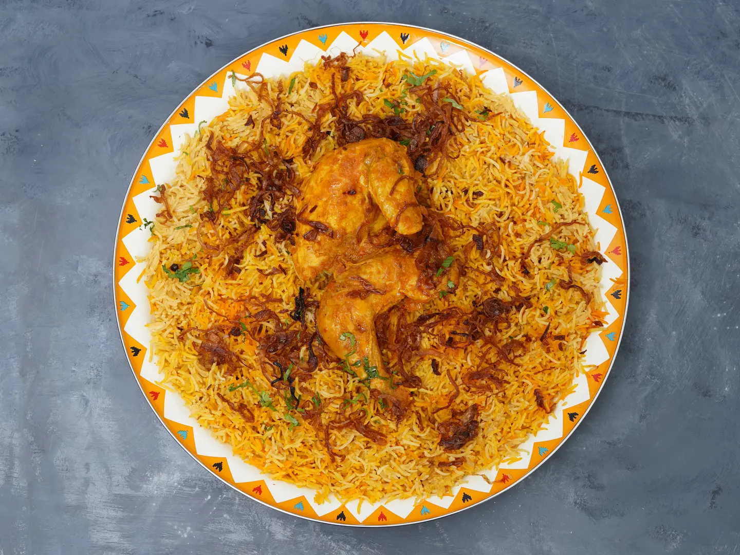 Half Chicken Biryani
