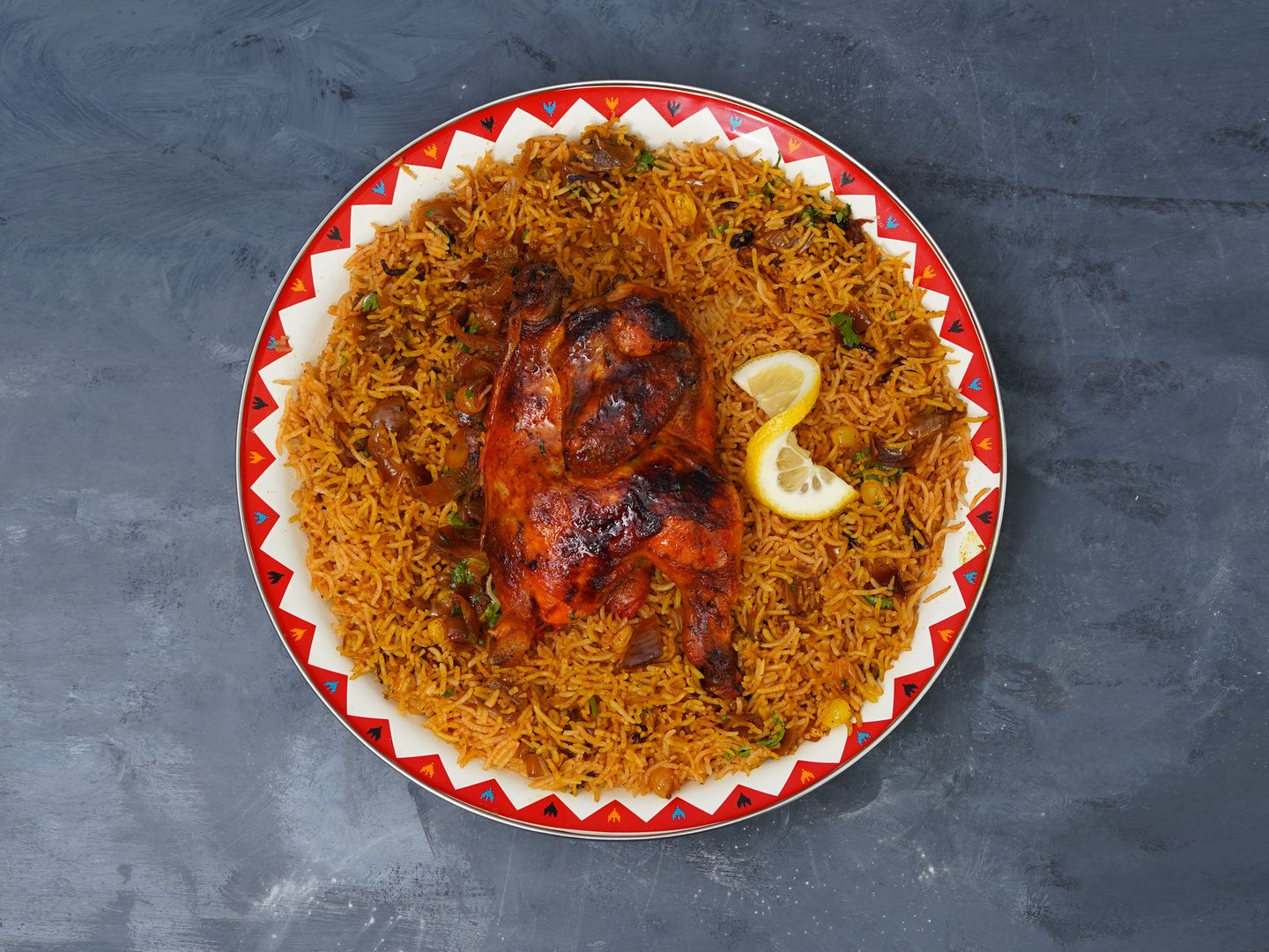 نص كبسة حساوي دجاج