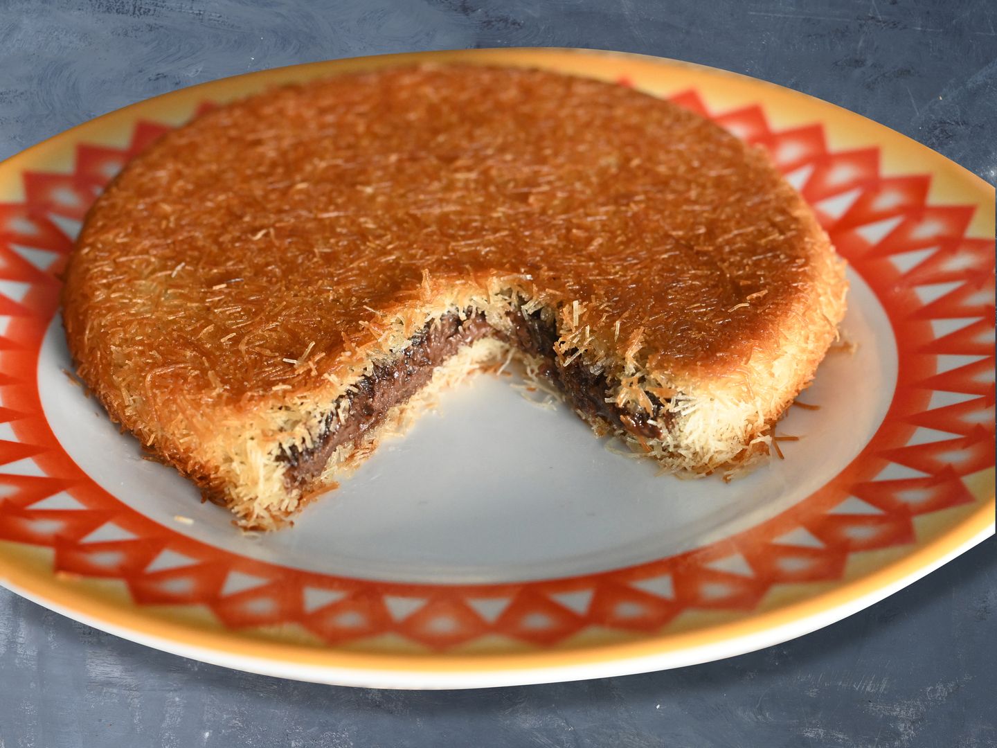 كنافة نوتيلا