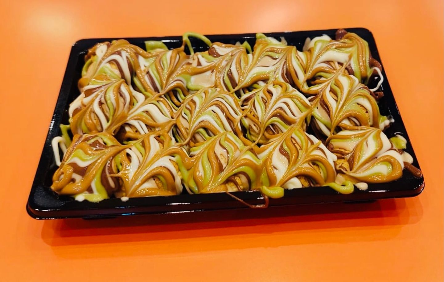 Mini Pancake Pistachio