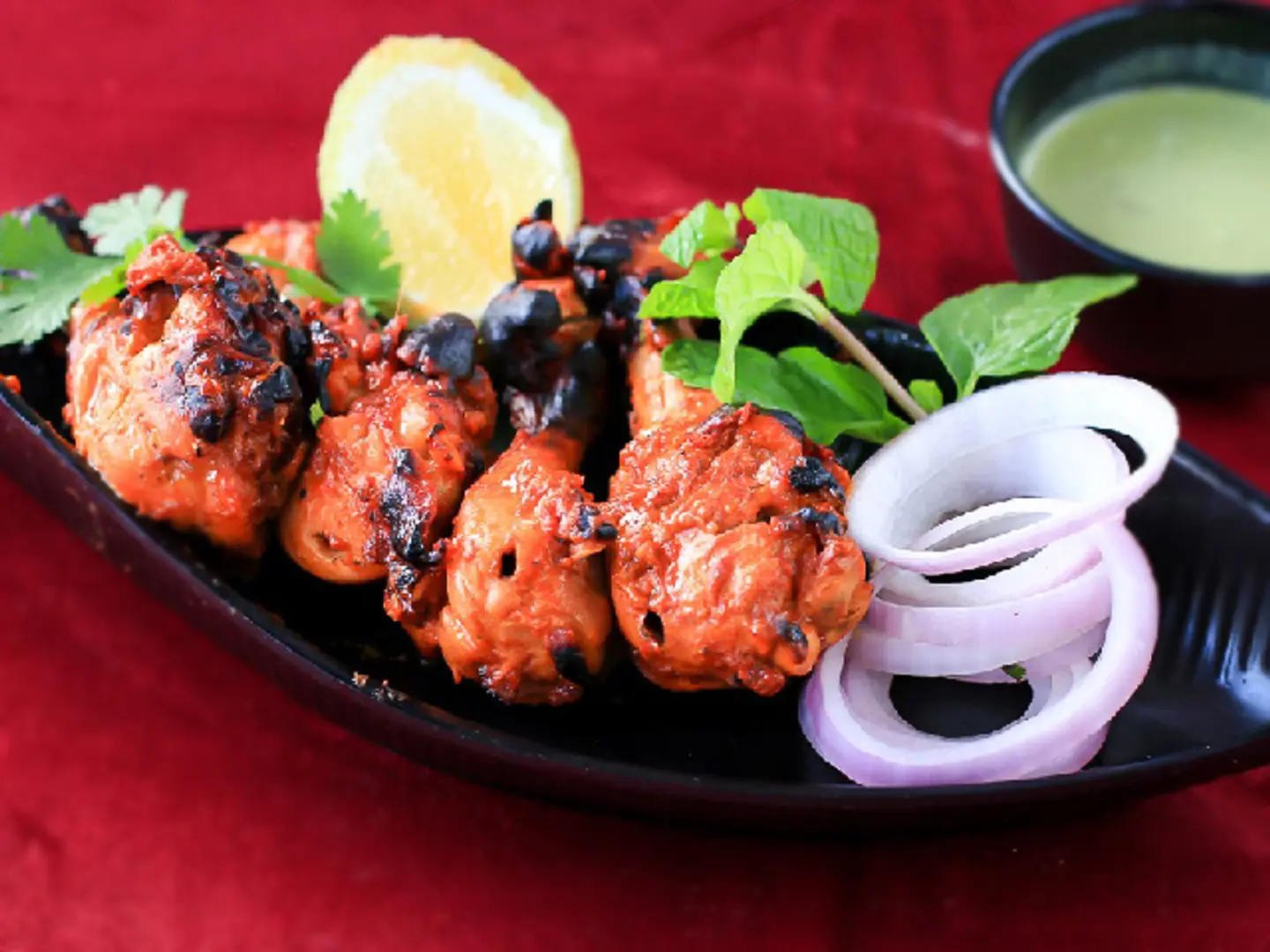 Chicken Tangdi Kabab.