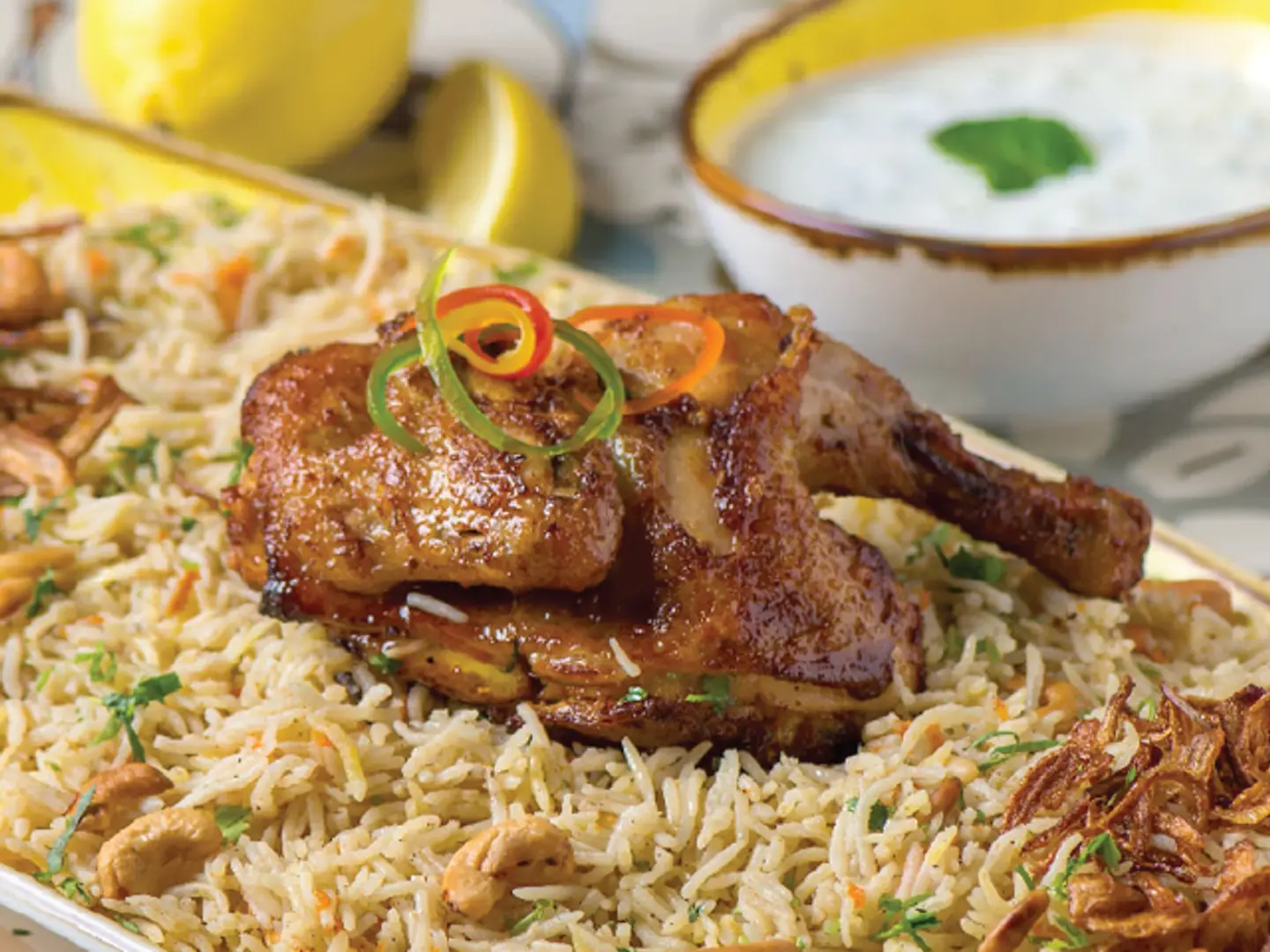 Bukhari Rice With Chicken