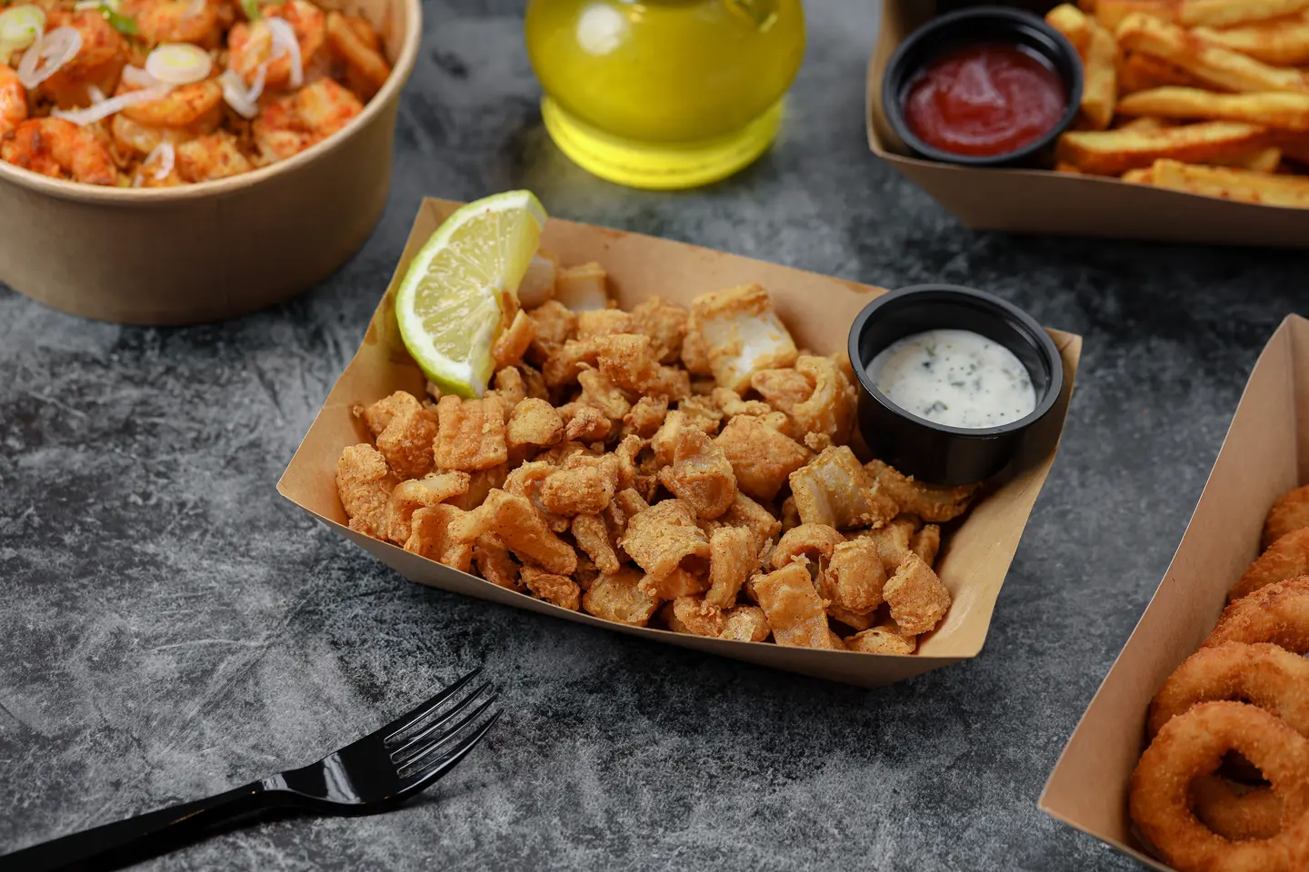 Calamari Basket