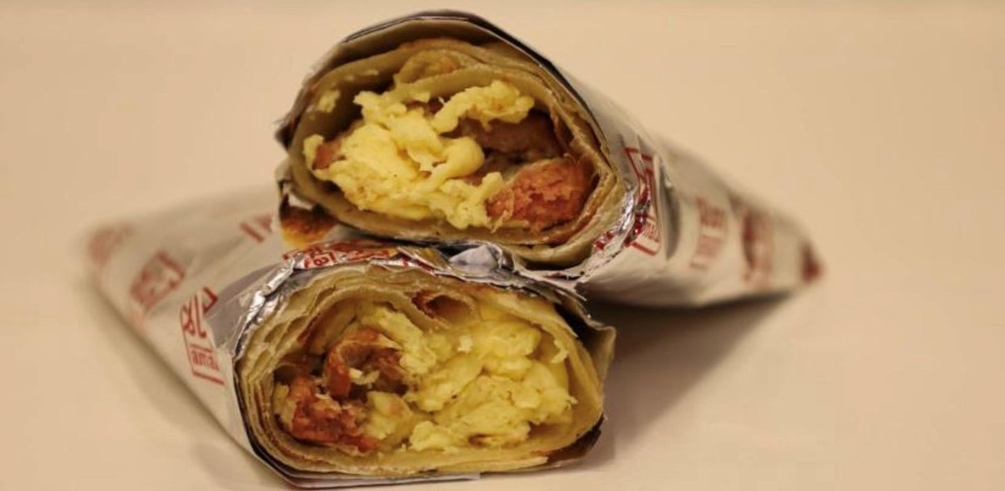Eggs And Sausage Chapati