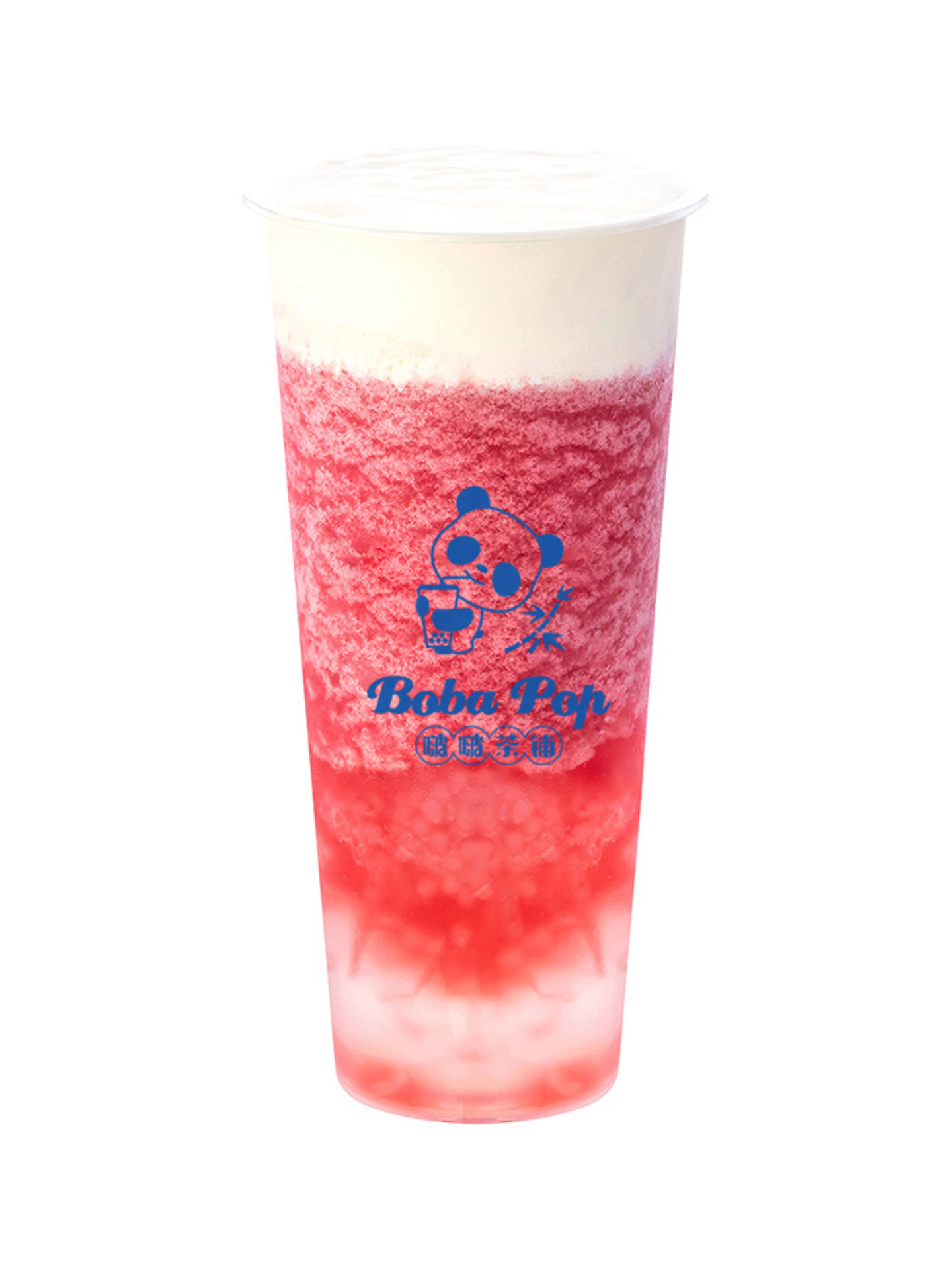 Strawberry Smoothie With Cream Cheese Mousse