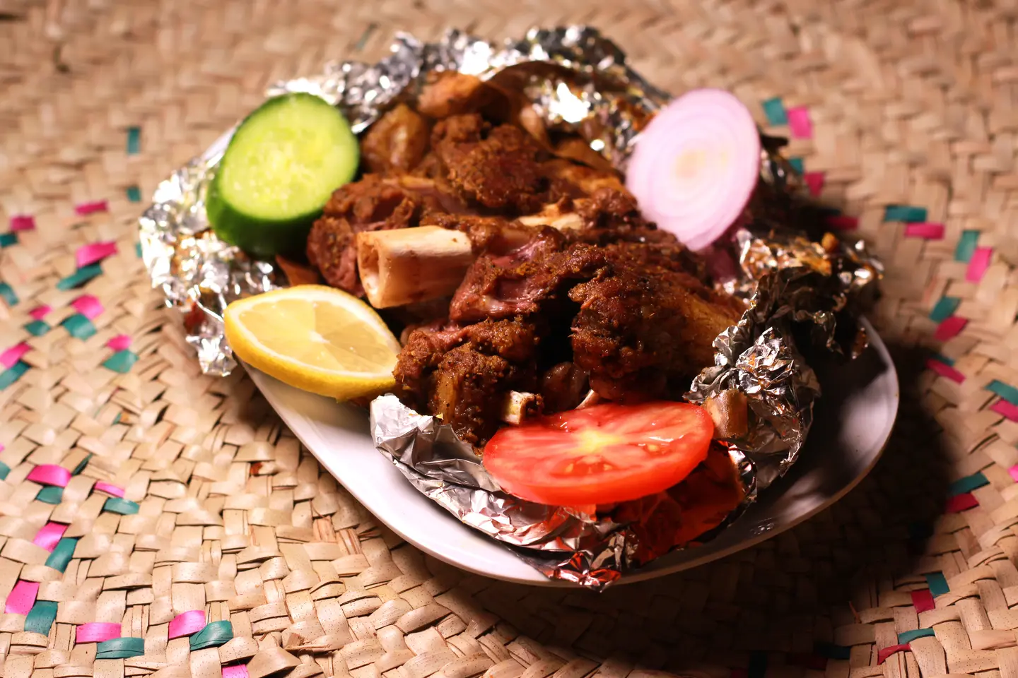 لحم حنيذ