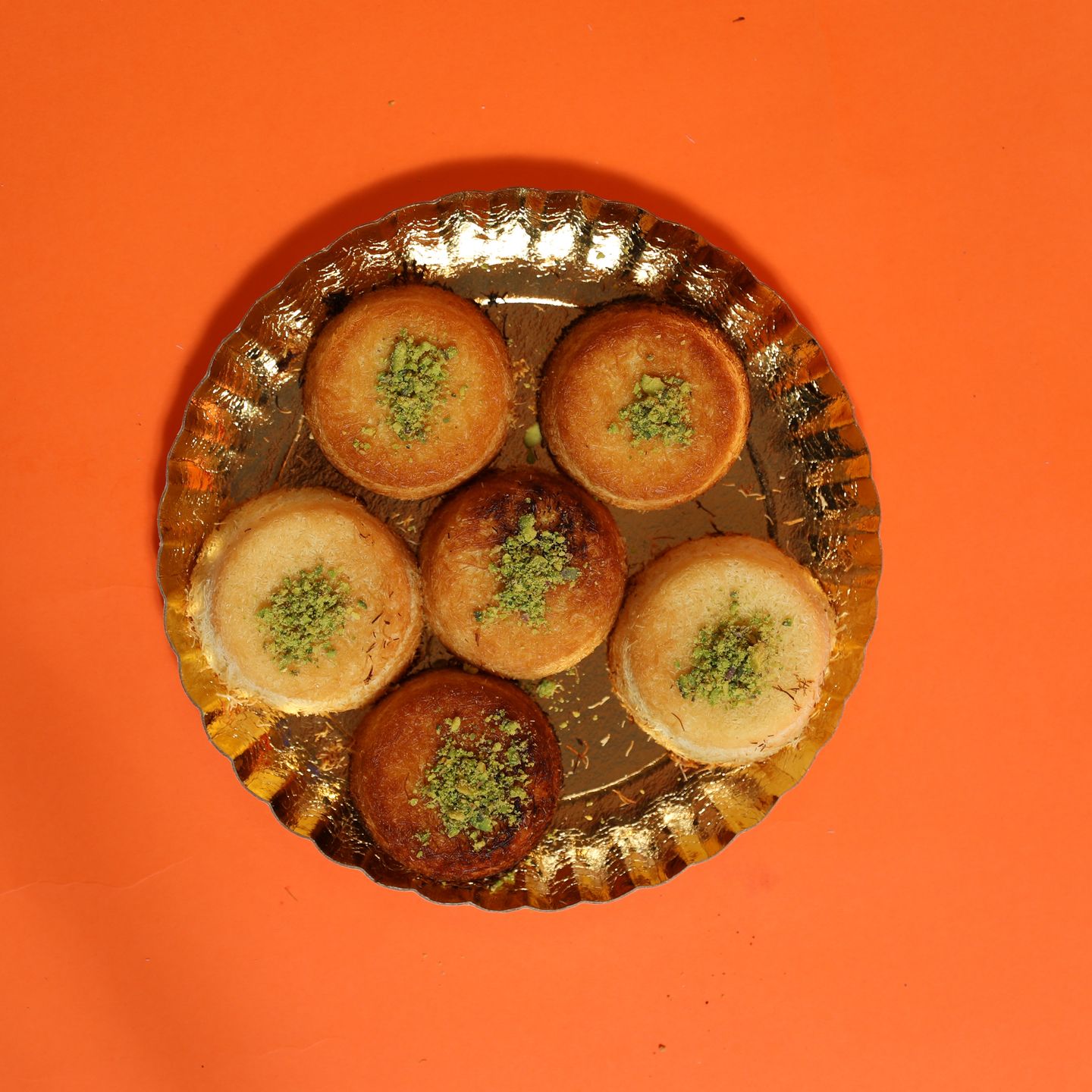 Kunafa Cups With Cream