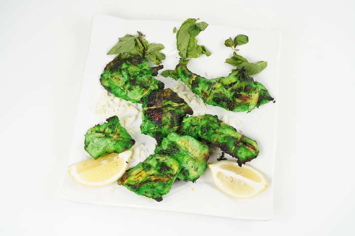 Chicken Tikka With Mint Sauce