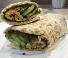 فطيرة زعتر بالخضار