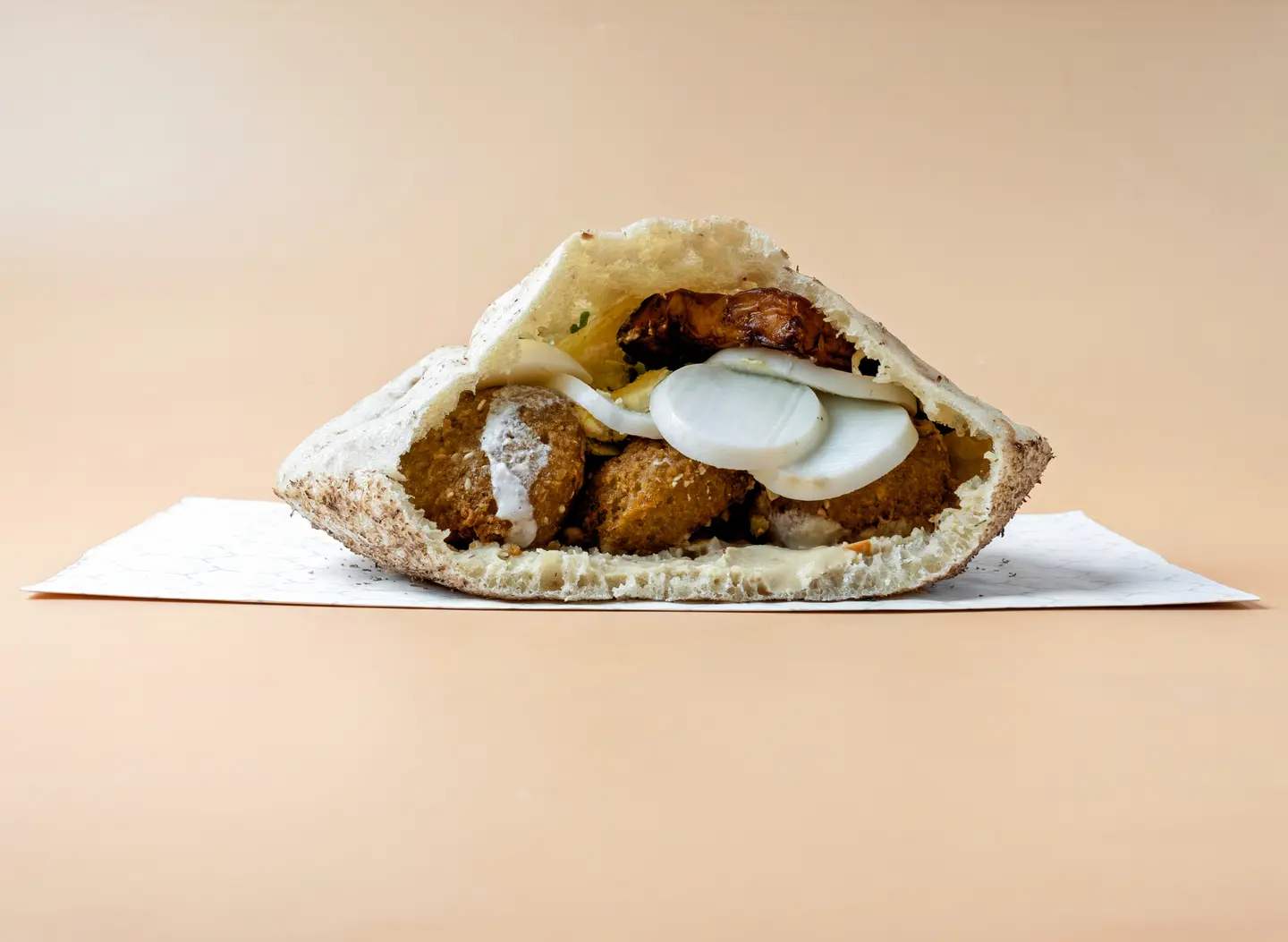 Egg Falafel Pie