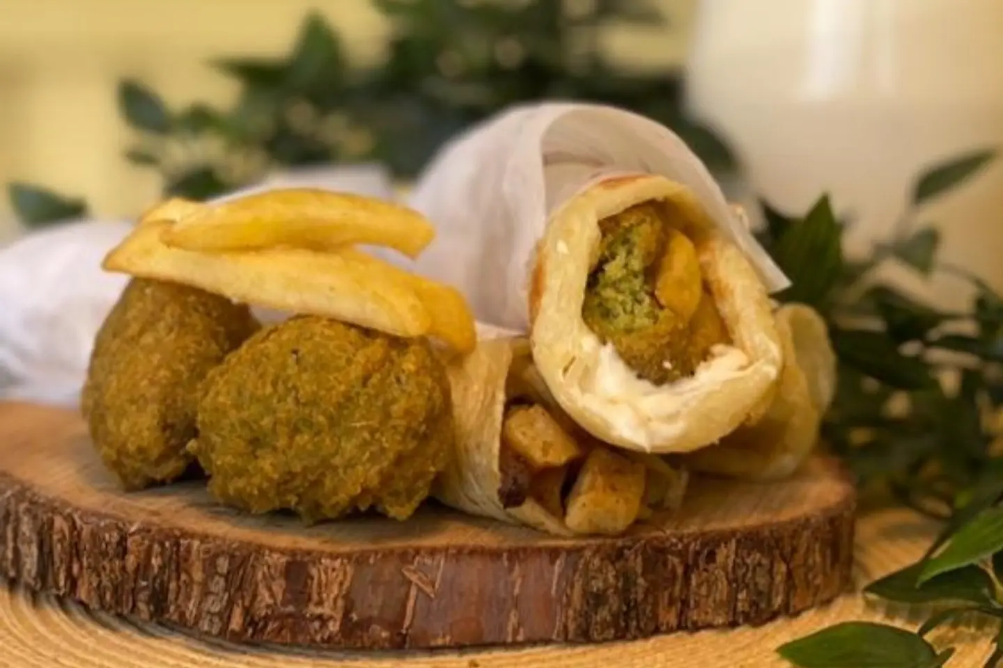 Chapati Falafel